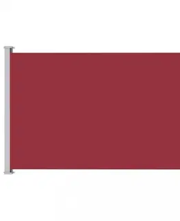 Markýzy Zatahovací boční markýza 180x300 cm Dekorhome Červená