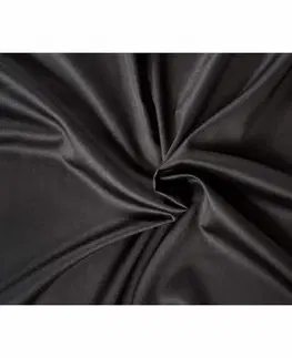 Prostěradla Kvalitex Saténové prostěradlo Luxury collection černá, 220 x 200 cm