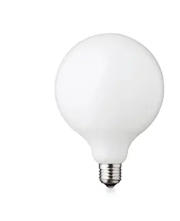 Stmívatelné LED žárovky DESIGN BY US LED žárovka Globe, E27, Ø 12,5 cm, matná, 5 W, 2 200 K