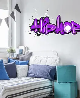 Samolepky na zeď Samolepka na zeď - Hip Hop - graffiti styl