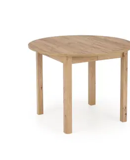 Jídelní stoly HALMAR Rozkládací jídelní stůl RINGO řemeslný dub