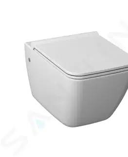 Záchody JIKA Pure Závěsné WC s hlubokým splachováním, Antibak, bílá H8204230000001
