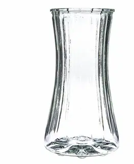 Vázy skleněné Skleněná váza Olge, čirá, 23,5 x 12,5 cm