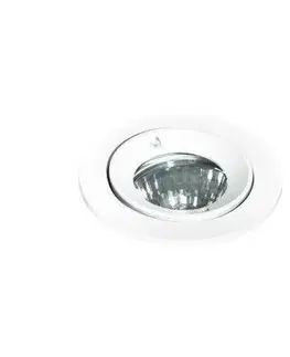 Bodovky do podhledu na 230V AZzardo TITO koupelnové podhledové svítidlo 1x GU10 50W bez zdroje 8cm kulaté IP54, bílé