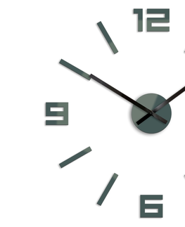 Nalepovací hodiny ModernClock 3D nalepovací hodiny Reden šedé