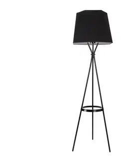 Lampy  Stojací lampa VENEDIK 1xE27/60W/230V černá 