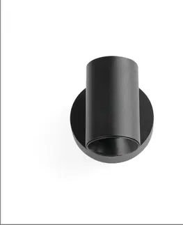 Moderní bodová svítidla FARO STAN nástěnné svítidlo, černá s vypínačem
