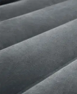 Nafukovačky Rozkládací nafukovací gauč 2v1 v tmavě šedé barvě