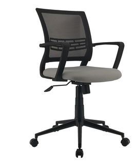 Kancelářské židle Kancelářská židle TRUJILLO, černá/šedá