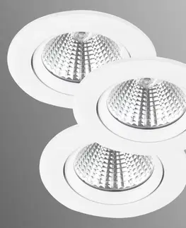 Podhledové světlo Nordlux LED podhledové svítidlo Fremont 2 700 K, 3ks bílá