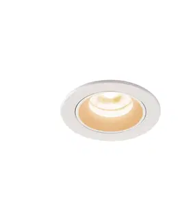 LED podhledová svítidla SLV BIG WHITE NUMINOS XS zápustné stropní svítidlo bílé 2700 K 40° 1005512