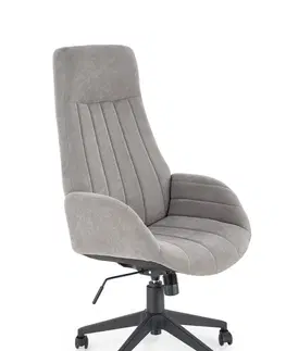 Kancelářské židle HALMAR Kancelářské otočné křeslo Harper šedé