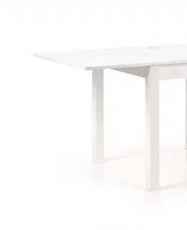 Jídelní stoly HALMAR Rozkládací jídelní stůl Gracjan bílý