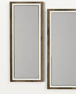 Zrcadla Zrcadlo SANSA ořech bílé