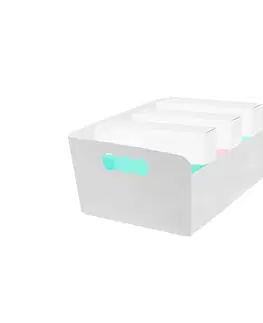 Odkapávače nádobí Orion UH košík organizér bílá, 16 x 12 x 9 cm