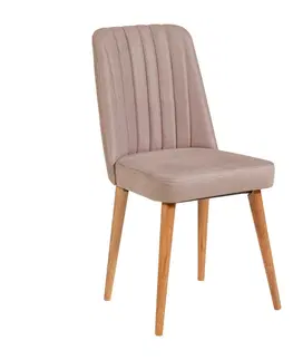Kuchyňské a jídelní židle Jídelní židle VINA borovice atlantic béžová