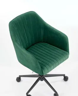 Kancelářské židle HALMAR Kancelářské křeslo FRESCO zelené