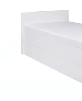 Postele ArtMadex Jednolůžková postel COSMO C08 Barva: Bílá