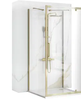 Sprchové zástěny REA/S Rohový sprchový kout RAPID SWING Dveře: 100 x Sprchová zástěna: 90 KPL-09414