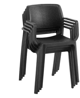 Zahradní židle Stohovatelná židle DENTON Tempo Kondela