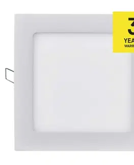 Bodovky do podhledu na 230V EMOS LED panel 170×170, vestavný bílý, 12W teplá bílá 1540211210