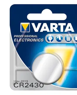 Knoflíkové baterie Varta VARTA knoflíková baterie CR2430 3V lithium