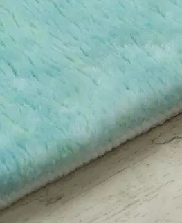 Koberce a koberečky Dywany Lusczow Dětský koberec HOT AIR BALLOON modrý, velikost 160x215
