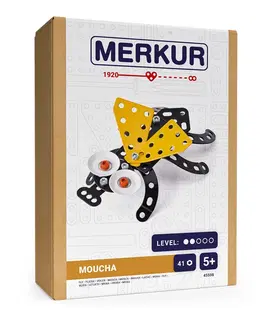 Hračky stavebnice MERKUR - Broučci – Moucha, 41 dílků