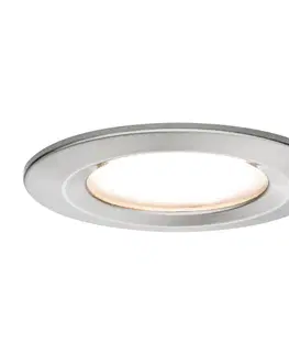 Podhledové světlo Paulmann Paulmann LED spot Nova Coin kulatý, stmívatelný, železo