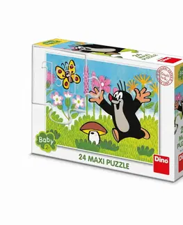 Hračky puzzle DINO - Krtek A Houba 24 Maxi Puzzle