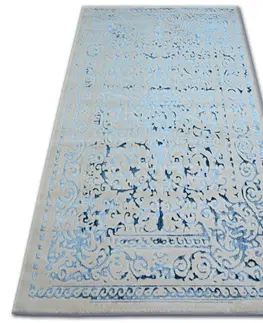 Koberce a koberečky Dywany Lusczow Kusový koberec MANYAS Zeggy šedo-modrý, velikost 240x350