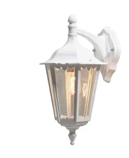 Venkovní nástěnná svítidla Konstsmide Venkovní světlo Firenze, závěsné, 48cm, bílá