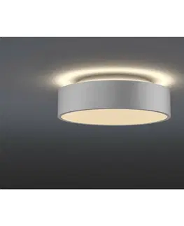 LED nástěnná svítidla SLV BIG WHITE MEDO 30 CW AMBIENT LED, vnitřní nástěnné a stropní nástavbové svítidlo, DALI, stříbrošedá, 3000/4000K 1001894