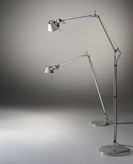 Stojací lampy Artemide Artemide Tolomeo stojací lampa E27 hliník