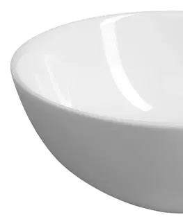 Umyvadla SAPHO ASTER keramické umývátko na desku, Ø 28cm, bílá AR499