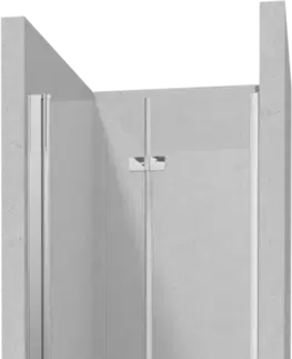 Sprchové kouty DEANTE/S Sprchové dveře skládací se stěnovým profilem 100 KTSX043P+KTS_000X KERRIA/0006