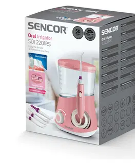 Elektrické zubní kartáčky Sencor SOI 2201RS ústní sprcha