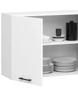 Kuchyňské dolní skříňky Ak furniture Kuchyňská skříňka Olivie W I 80 cm - bílá závěsná