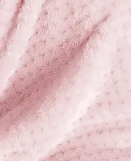 Přikrývky Deka AmeliaHome Shleepy pudrově růžová, velikost 130x180