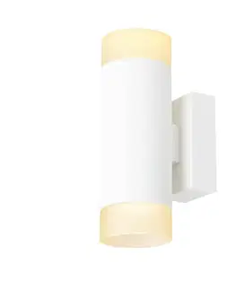Osvětlení stěn SLV BIG WHITE ASTINA UP/DOWN QPAR51 Indoor, nástěnné svítidlo, bílé 1002931