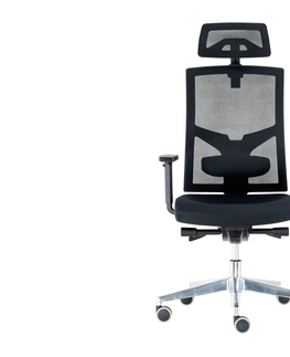 Kancelářské židle Kancelářská židle MAIKONG PLUS, černá