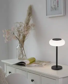 Inteligentní stolní lampy Q-Smart-Home Paul Neuhaus Q-ETIENNE LED stolní lampa, černá