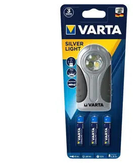 Čelovky VARTA Varta 16647101421 - LED Ruční svítilna SILVER LIGHT LED/3xAAA 