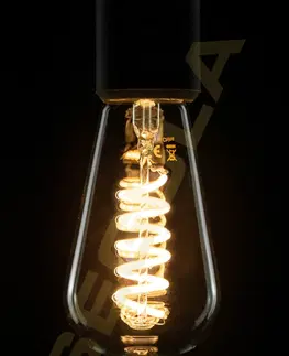 LED žárovky Segula 55302 LED rustika ST64 spirála stmívaní do teplé čirá E27 6,2 W (39 W) 460 Lm 2.000-2.700 K