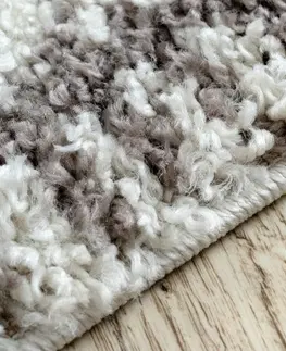 Koberce a koberečky Dywany Lusczow Kusový shaggy koberec BERBER TANGER krémový, velikost 200x290