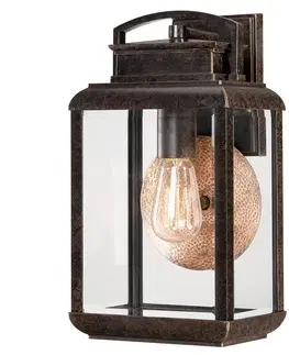 Venkovní nástěnná svítidla QUOIZEL Byron - venkovní nástěnné světlo ve stylu vintage