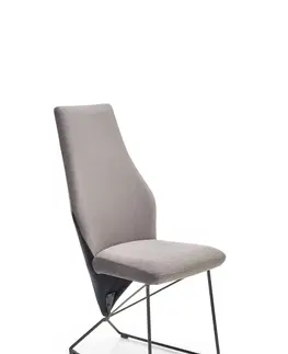 Židle HALMAR Jídelní židle K485 šedá
