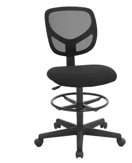 Kancelářské židle SONGMICS Kancelářská židle Banmor černá