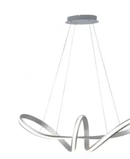 Designová závěsná svítidla PAUL NEUHAUS LED závěsné svítidlo, ocel, moderní design SimplyDim 3000K PN 8292-55