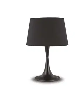 Lampy na noční stolek Ideal Lux LONDON TL1 BIG NERO - 110455